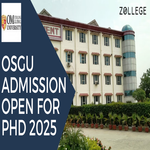 OSGU Admission Open For PhD 2025